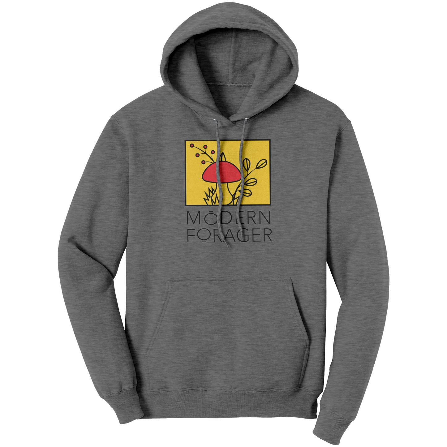 Modern Forager Gray Hoodie (Unisex)