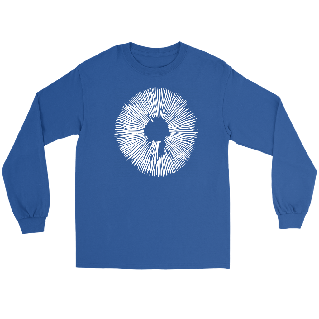 Unisex Spore Print Long Sleeve Tee