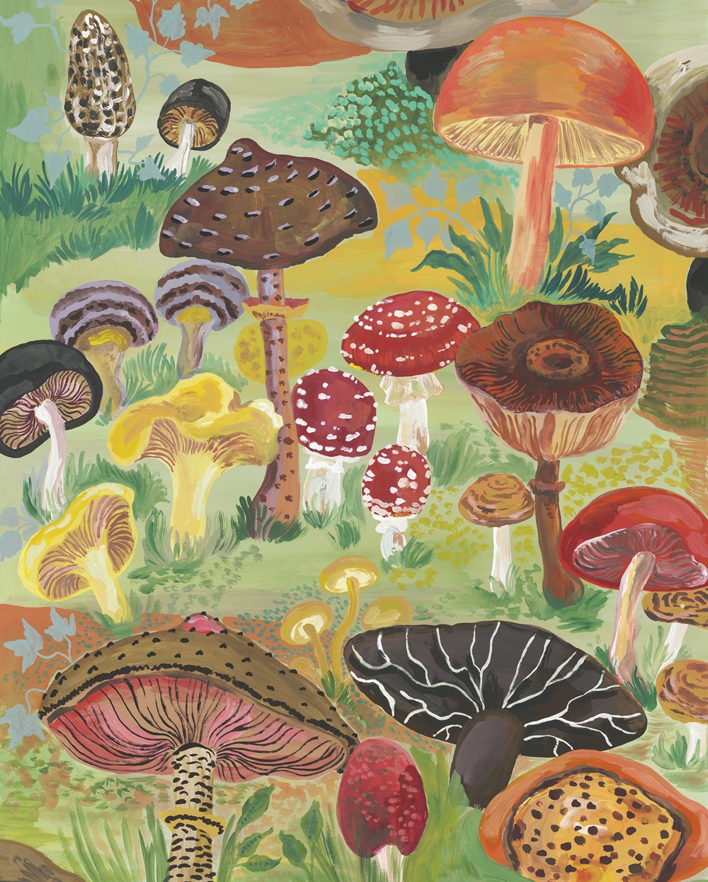 Nathalie Lété: Mushrooms 1,000-Piece Puzzle