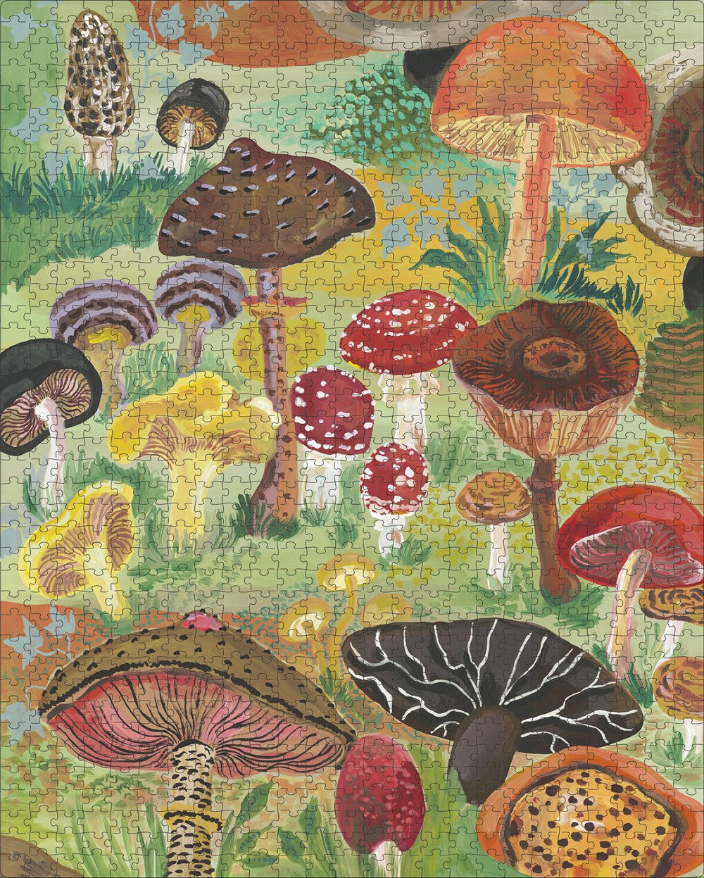 Nathalie Lété: Mushrooms 1,000-Piece Puzzle