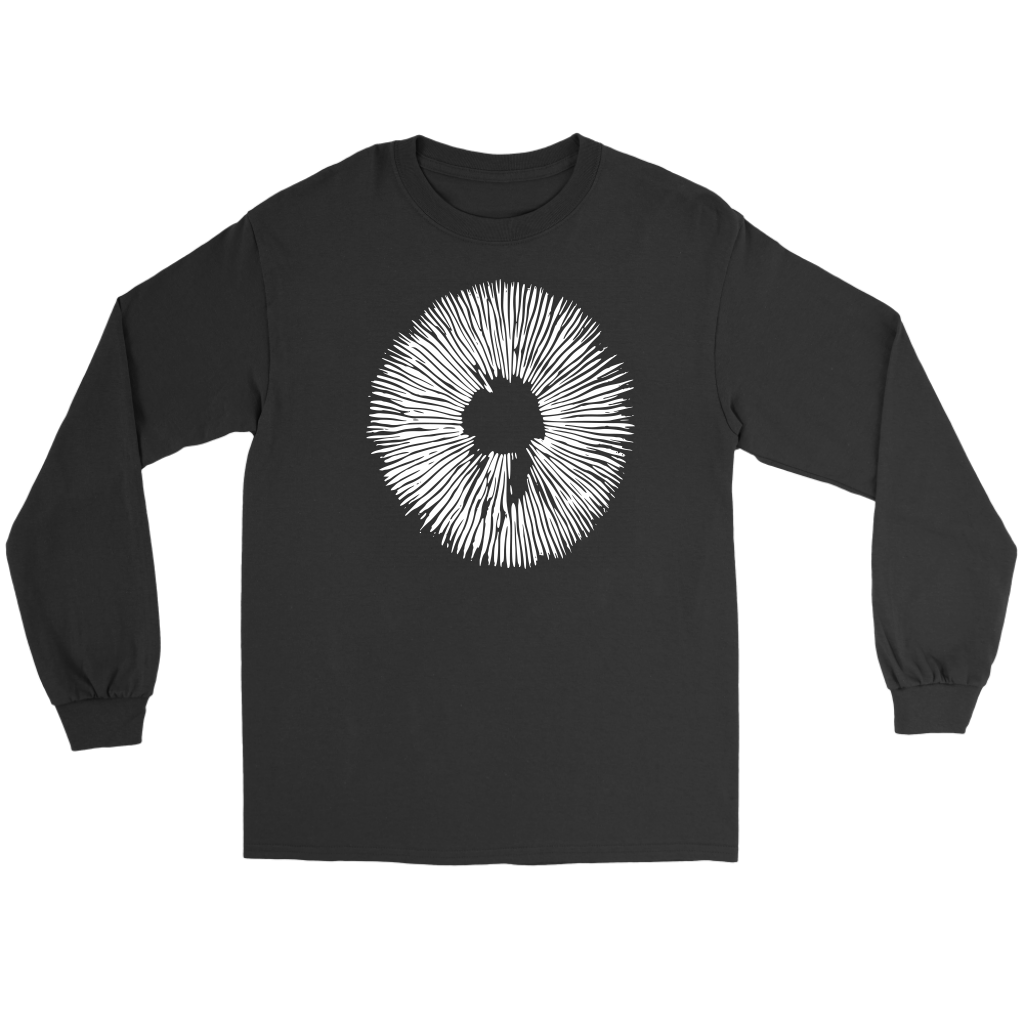 Unisex Spore Print Long Sleeve Tee