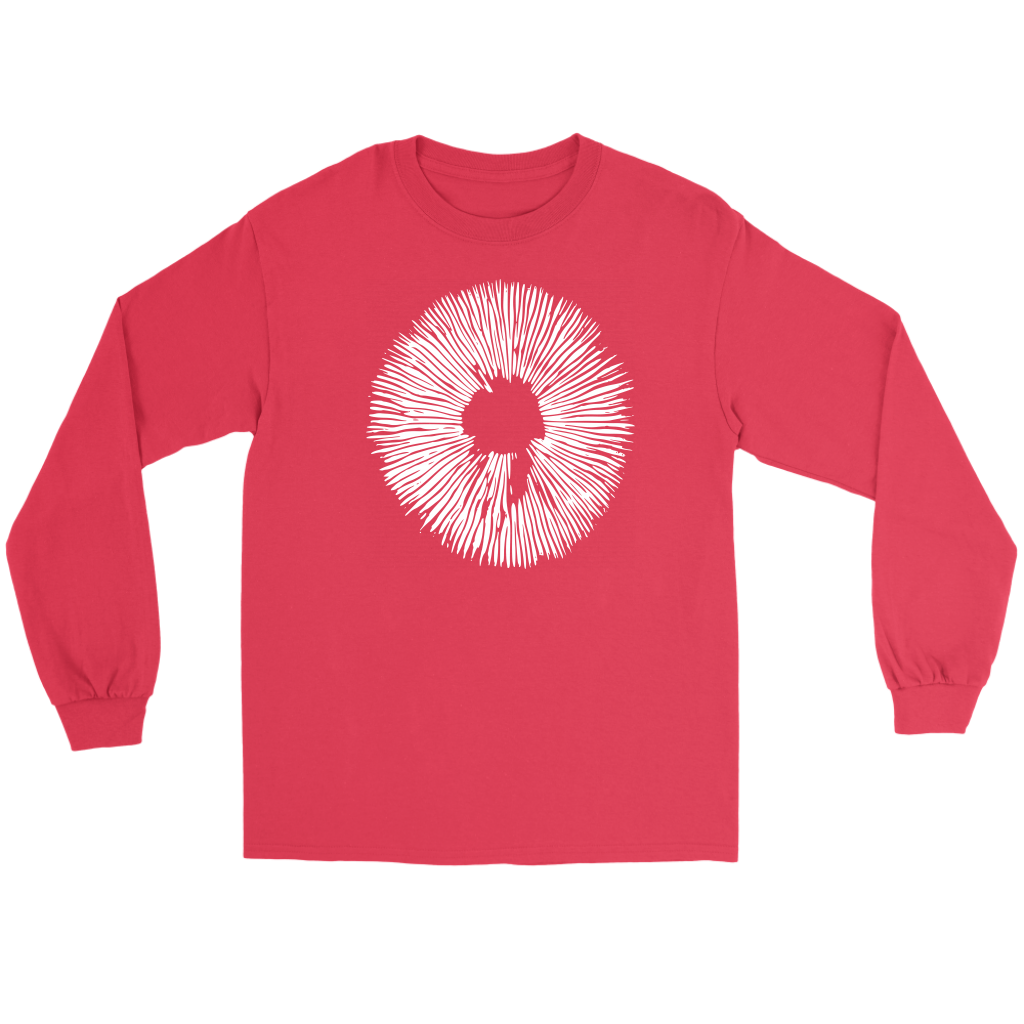 Unisex Spore Print Long Sleeve Tee