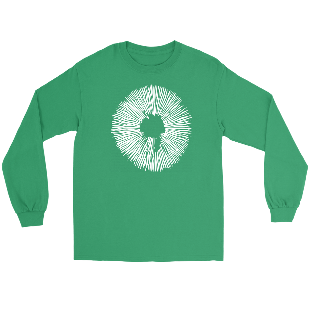 Unisex Spore Print Long Sleeve Tee