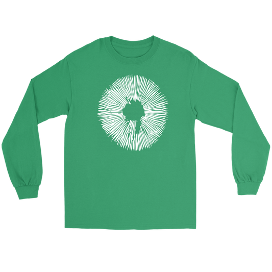Unisex Spore Print Long Sleeve Tee