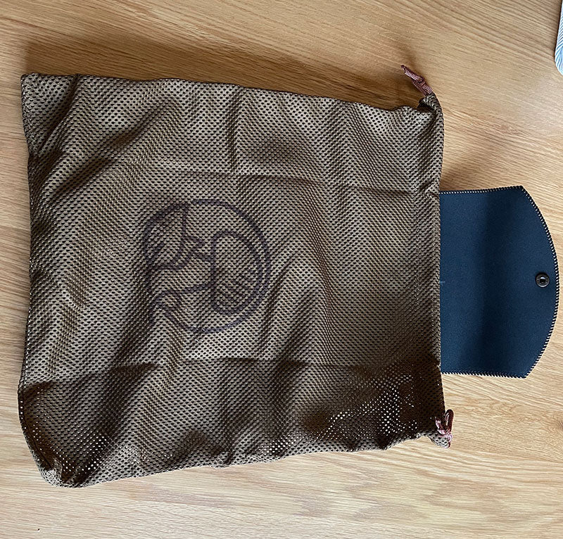 Mesh Foraging Bag with Belt attachment