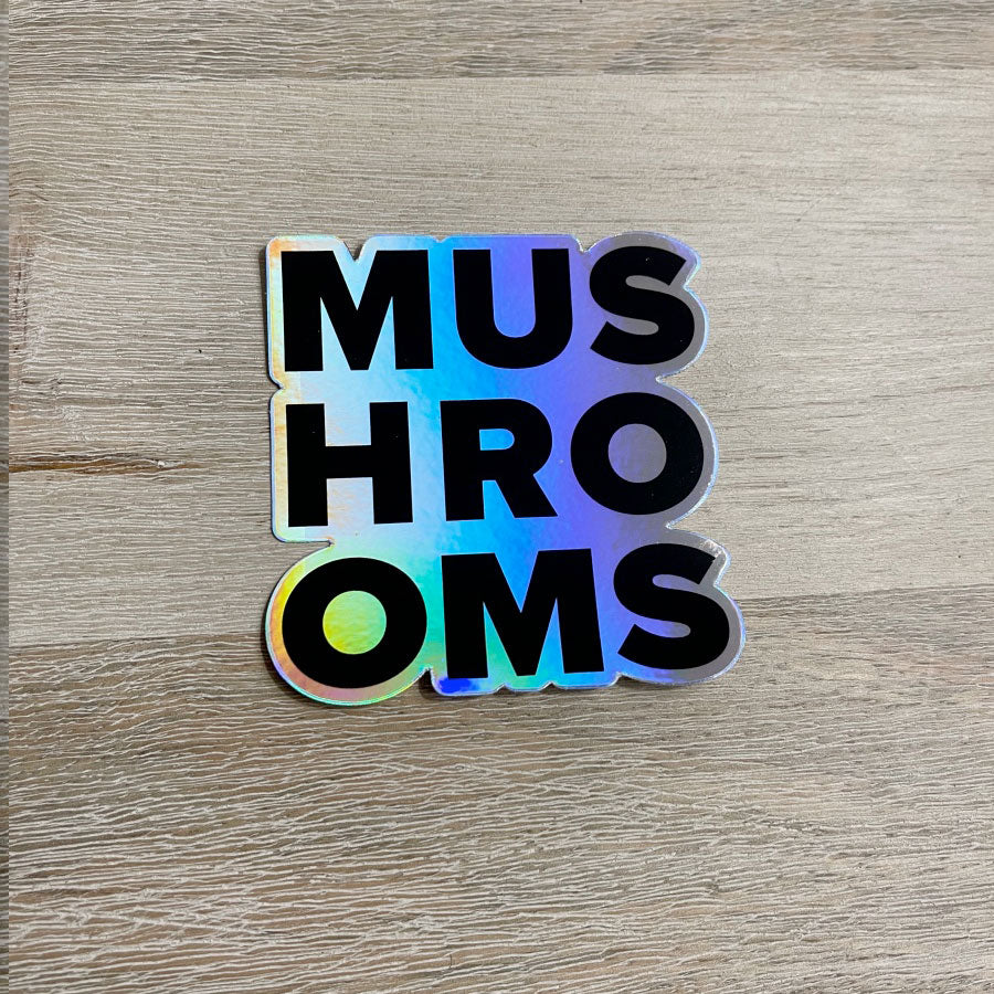 MUSHROOMS Sticker