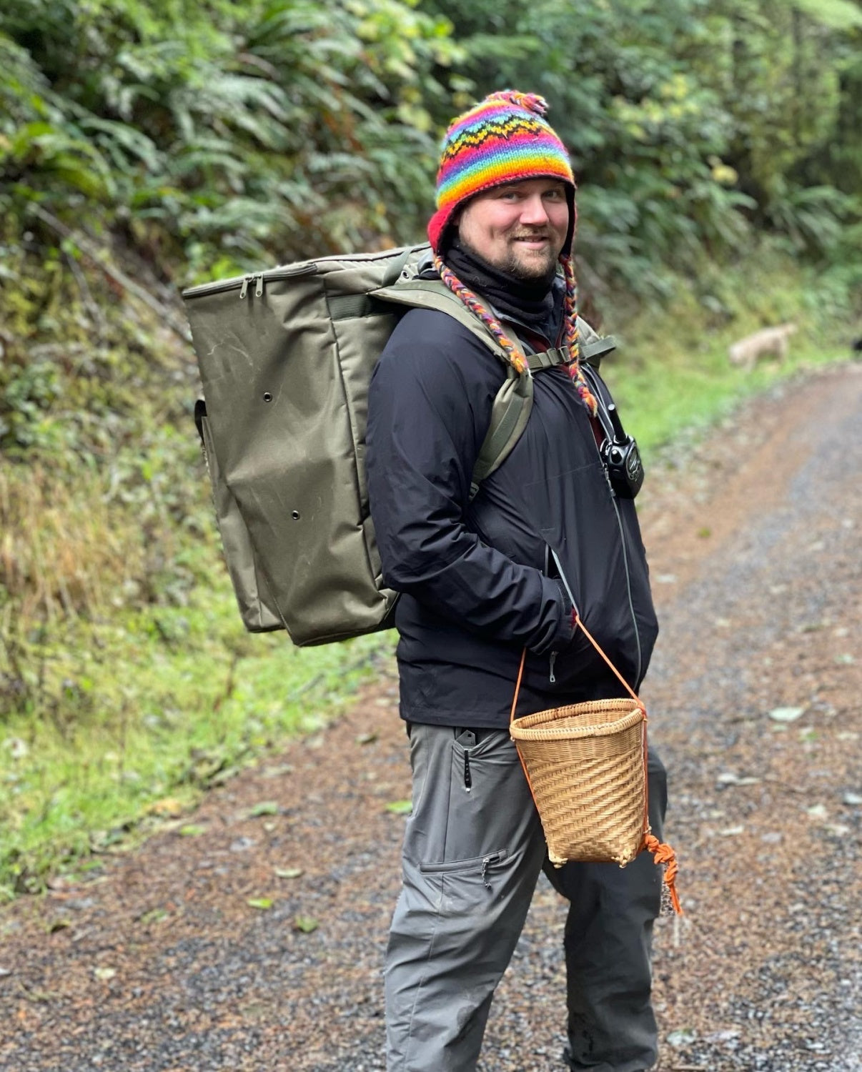 Foraging Backpack with 2-Tier Internal Baskets