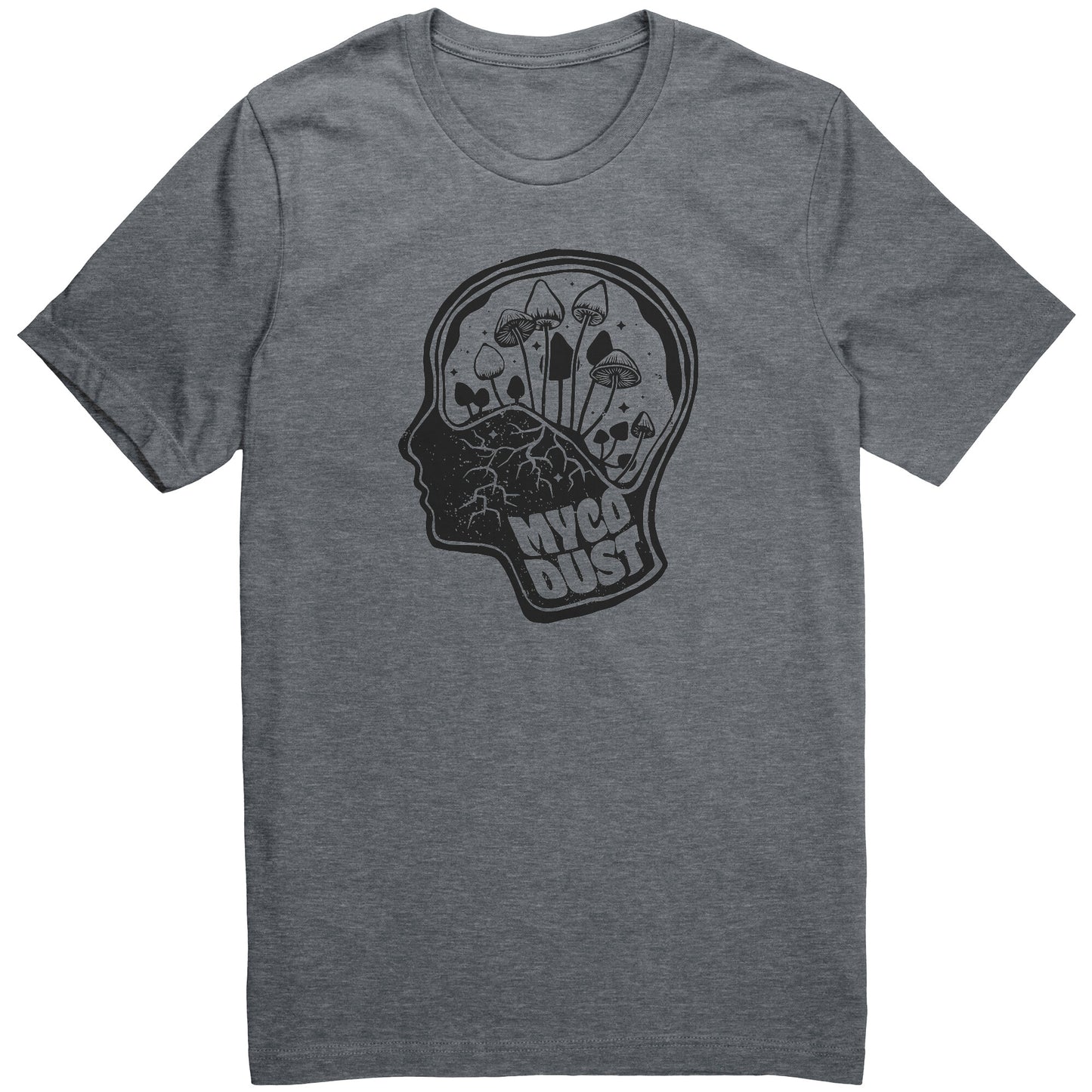 MycoDust Brain Tee Black