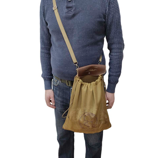 Mesh Foraging Bag with Belt attachment